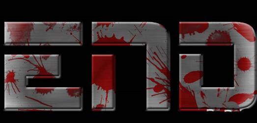 Photoshop设计立体血溅文字的详细方法