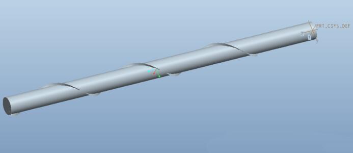 Proe建模三维立体的麻花钻零件的图文操作
