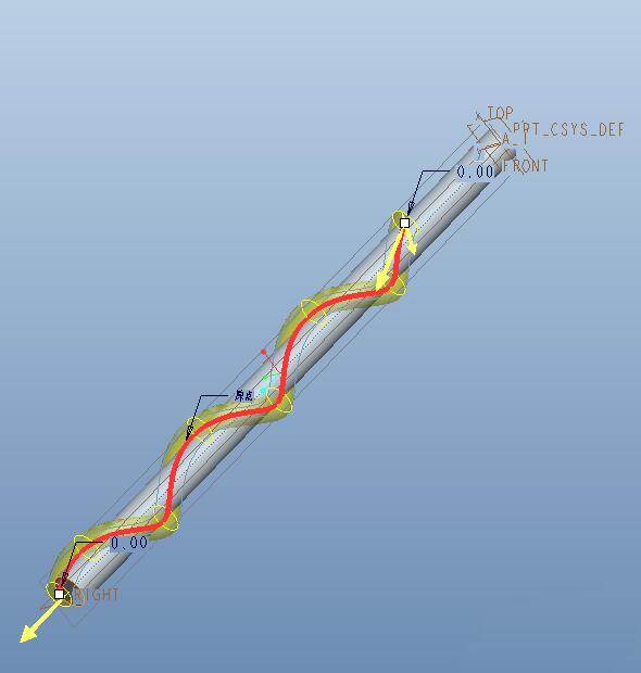 Proe建模三维立体的麻花钻零件的图文操作