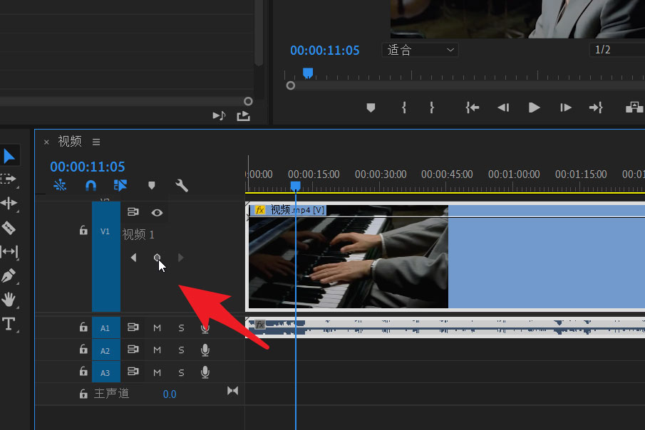 premiere关键帧按钮灰色不可用怎么办？premiere关键帧按钮灰色不可用解决办法