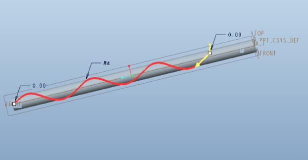 Proe建模三维立体的麻花钻零件的图文操作
