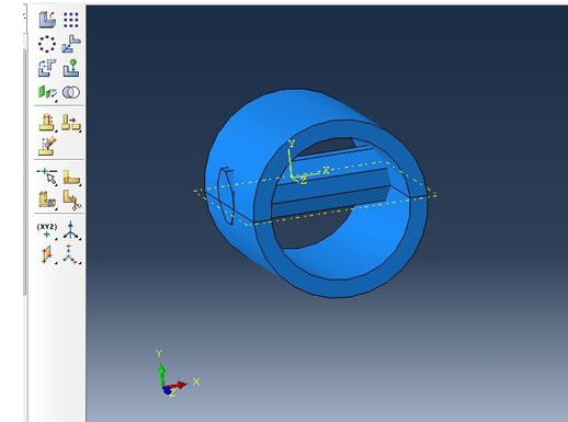 Abaqus在曲面上面打孔的操作步骤