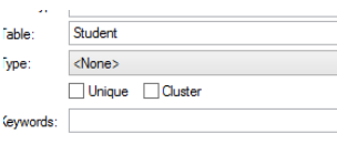 Power Designer中索引的创建操作流程