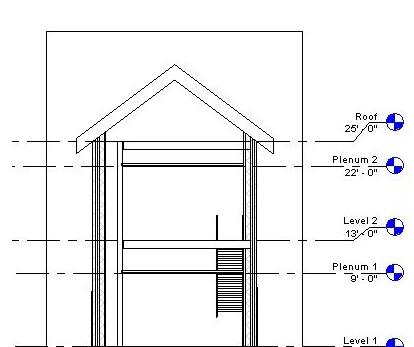 Revit在天花板放置正压送风系统空间的详细方法