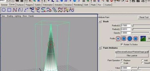maya制作蜡烛火焰的具体操作步骤