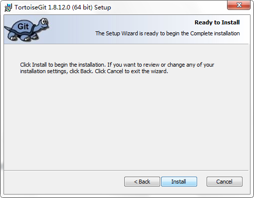 TortoiseGit的安装具体步骤