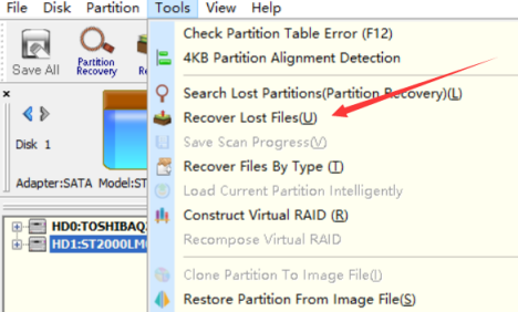 DiskGenius中文版怎么进行数据恢复？DiskGenius中文版数据恢复的方法