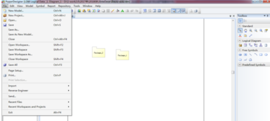 Power Designer建立逻辑数据模型的相关操作教程