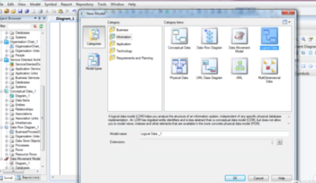 Power Designer建立逻辑数据模型的相关操作教程