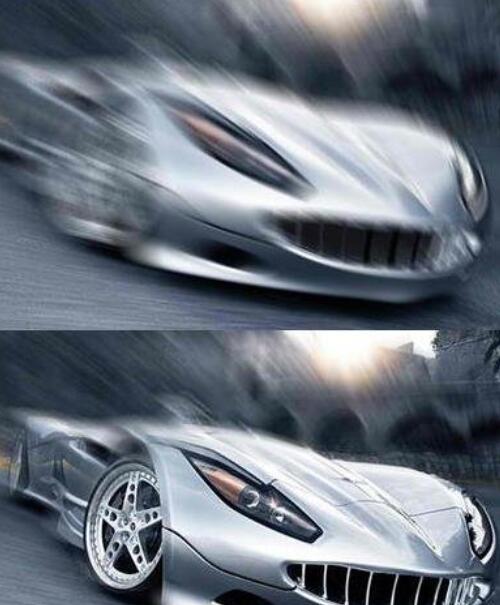 PS汽车飞驰效果设计具体方法