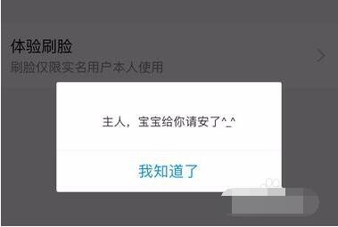 支付宝开通刷脸支付的详细步骤