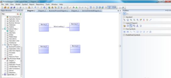 Power Designer建立逻辑数据模型的相关操作教程