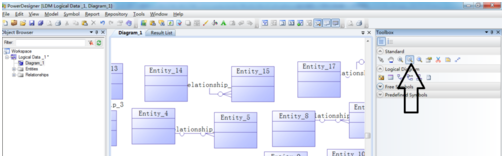 Power Designer调整模型视图大小的操作方法