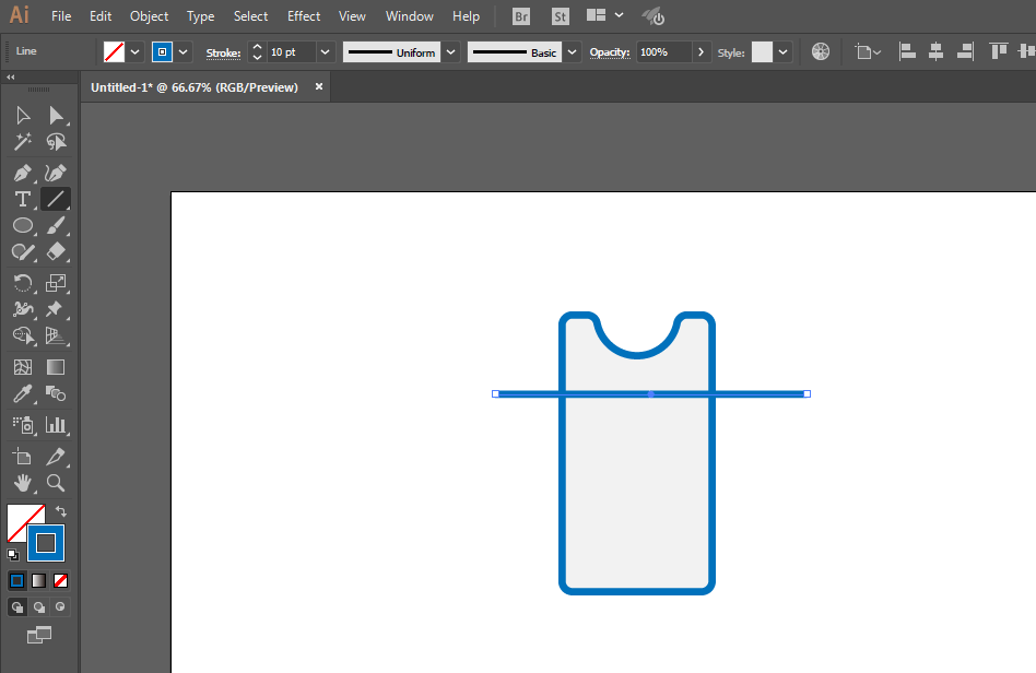 ai绘制电影票类票据图标的操作方法