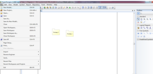 Power Designer设计多维数据模型的方法步骤