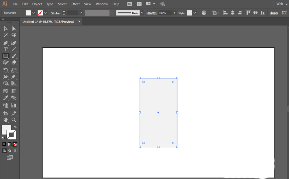 ai绘制电影票类票据图标的操作方法