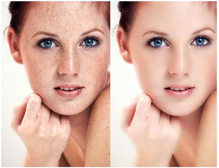 PS通道人物磨皮方法演示的操作教程