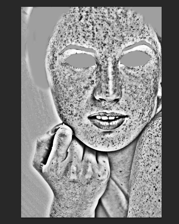 PS通道人物磨皮方法演示的操作教程