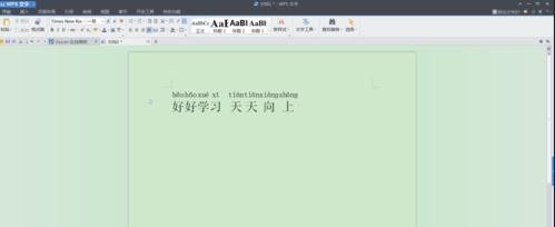 word2010加入拼音音调的操作教程