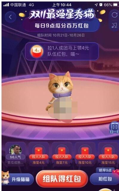 2020淘宝双十一养猫队伍红包怎么提升?2020淘宝双十一养猫队伍提升红包方法