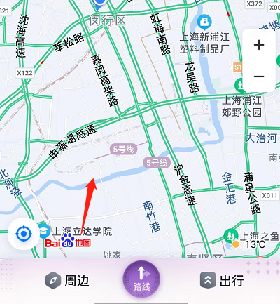 百度地图怎么进入全屏模式？
