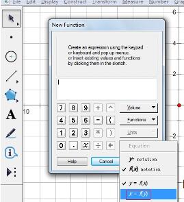几何画板画对数函数图像的操作方法
