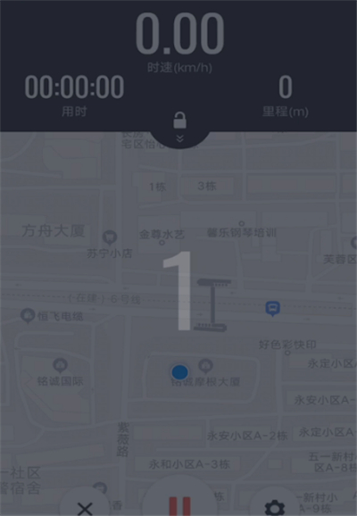 高德地图中设置骑行模式的方法步骤