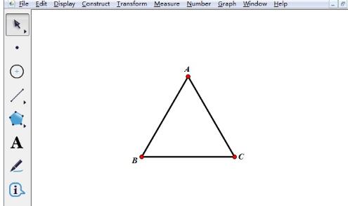 几何画板绘制莱洛三角形的操作方法