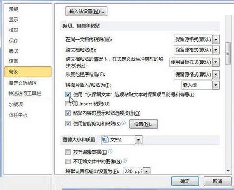 word2010使用仅保留文本选项粘贴文本的简单教程