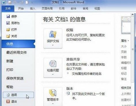 word2010文档中显示域代码而非域值的操作过程