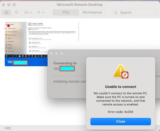 Win11里为什么会提示错误代码0x204?win11远程桌面连接问题的解决方法