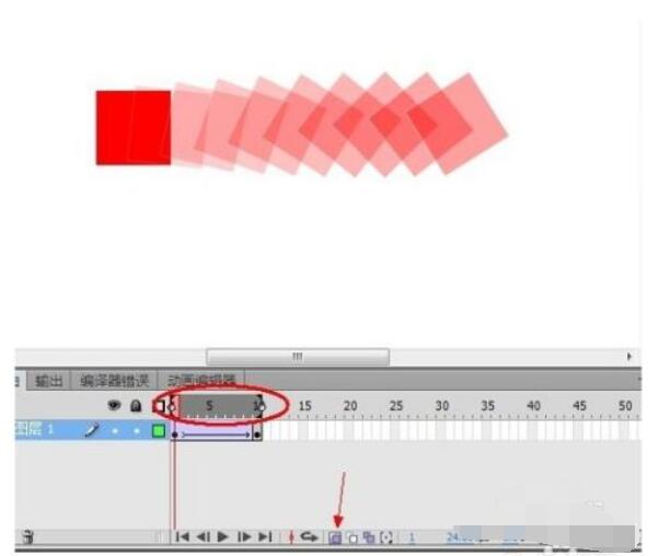 flash cs6如何创建补间动画?flash cs6创建补间动画的方法
