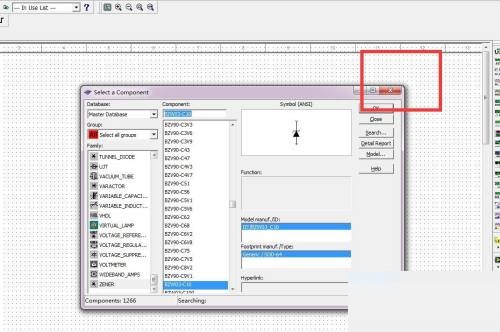 multisim怎么绘制BZW03-C10二极管?multisim绘制BZW03-C10二极管教程
