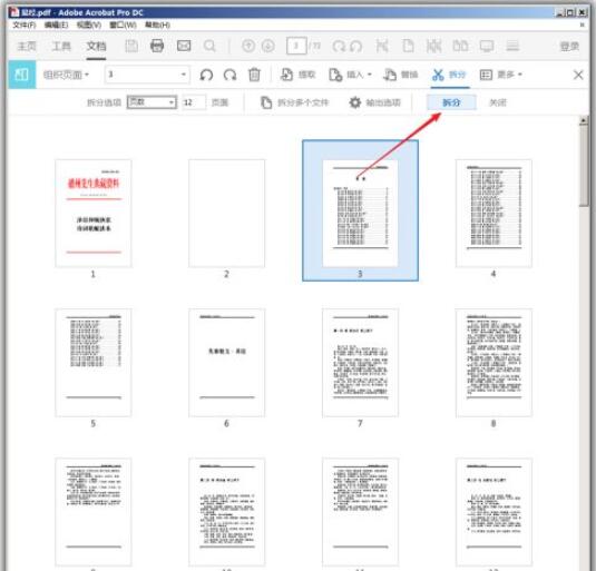 adobe acrobat reader dc怎么拆分pdf?adobe acrobat reader dc拆分pdf的方法