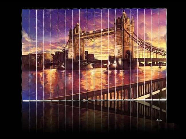 PPT制作长条分割排版的操作步骤