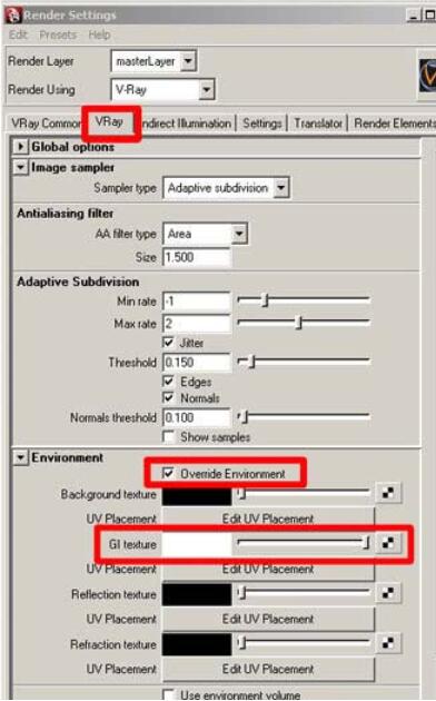 maya使用Vray渲染模型的操作步骤