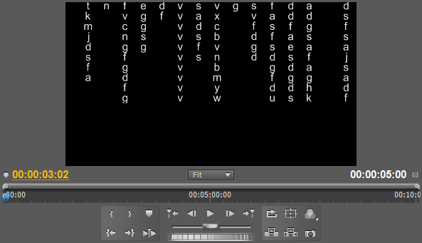 premiere制作文字雨效果的操作方法