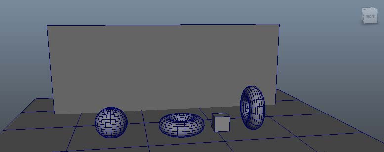 maya给物体制作镜子特效的简单步骤
