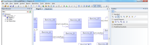 Power Designer设置模型视图大小的详细操作步骤