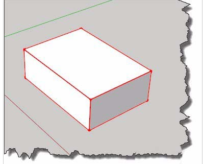 草图大师中锁定对象的方法步骤