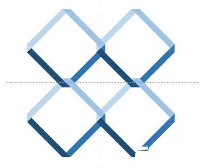 PPT四环图风格的幻灯片制作步骤