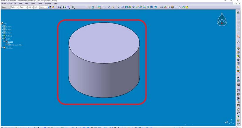 Catia使用抽壳命令的详细操作教程