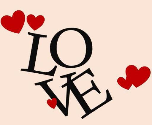 wps设计创意的love贴纸海报的详细步骤