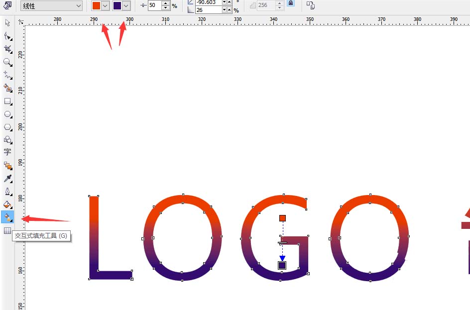 CorelDraw X4设计LOGO的具体步骤