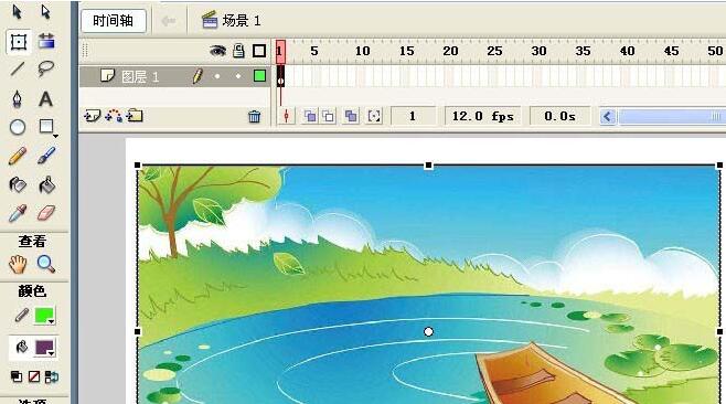 Flash图片转换为元件的操作方法