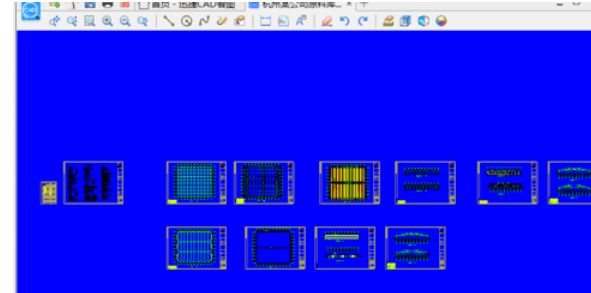 CAD迷你看图更改图纸背景颜色的使用方法