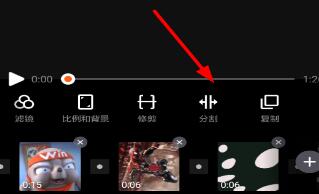 小影分割视频的操作方法