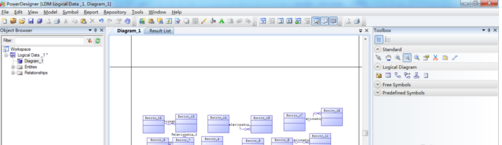 Power Designer设置模型视图大小的详细操作步骤