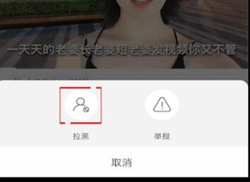 皮皮虾app中拉黑人的简单步骤教程