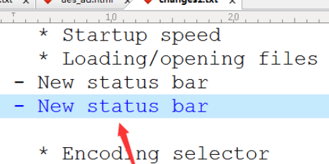 UltraEdit选中行在重复一行的操作方法